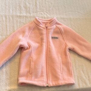 Columbia Soft Pink Fleece Jacket